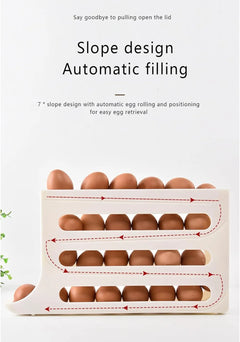 4 Tiers Egg Holder for Fridge