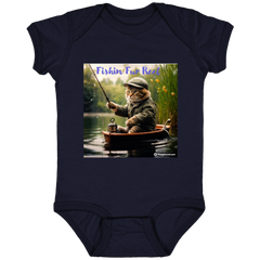 Fishin Fur Reel Onesie