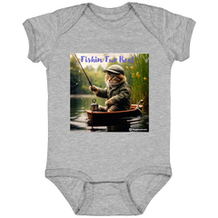 Fishin Fur Reel Onesie