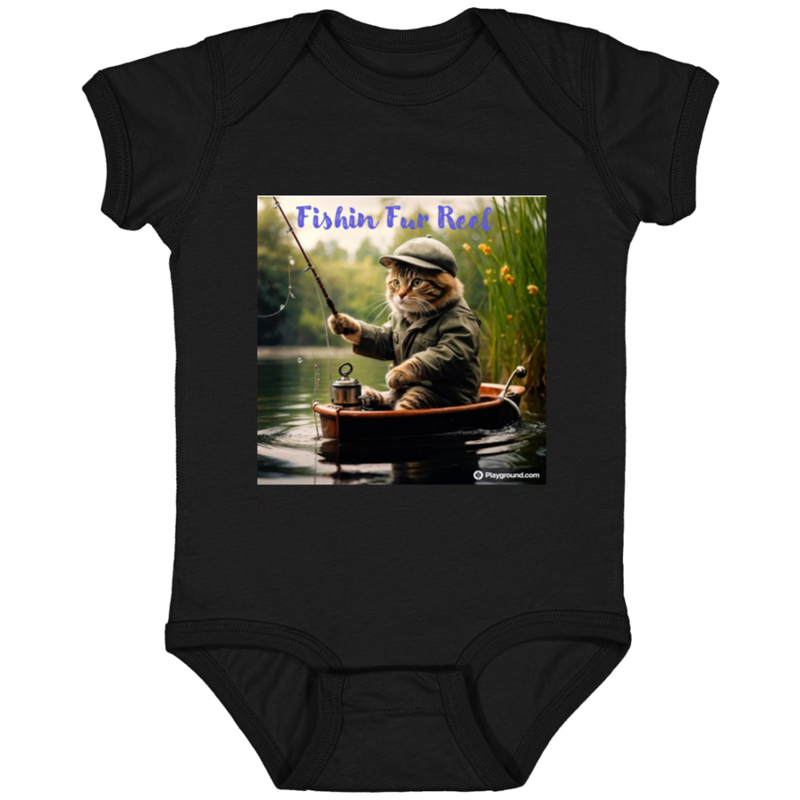 Fishin Fur Reel Onesie