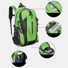 40L Men Women Travel Backpack Rucksack Camping Laptop Hiking School Book Bag USA