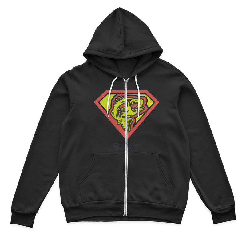 Super Fishing Zip Hoodie for Men