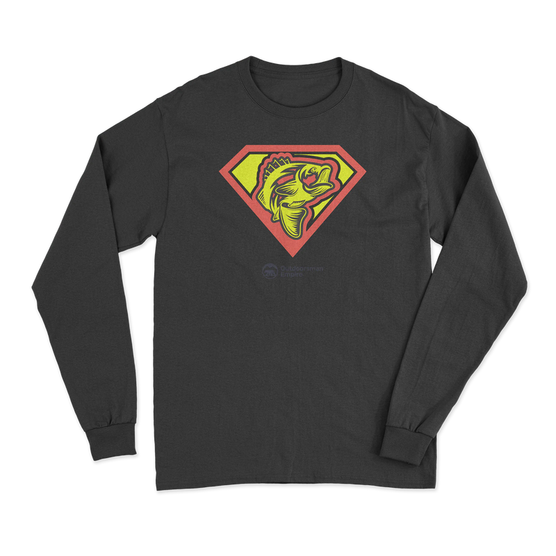 Super Fishing Men Long Sleeve Shirt