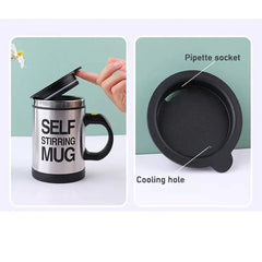 Stainless Steel Shake Electric Mug