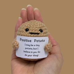 Handmade Plush Knitting Potato Doll